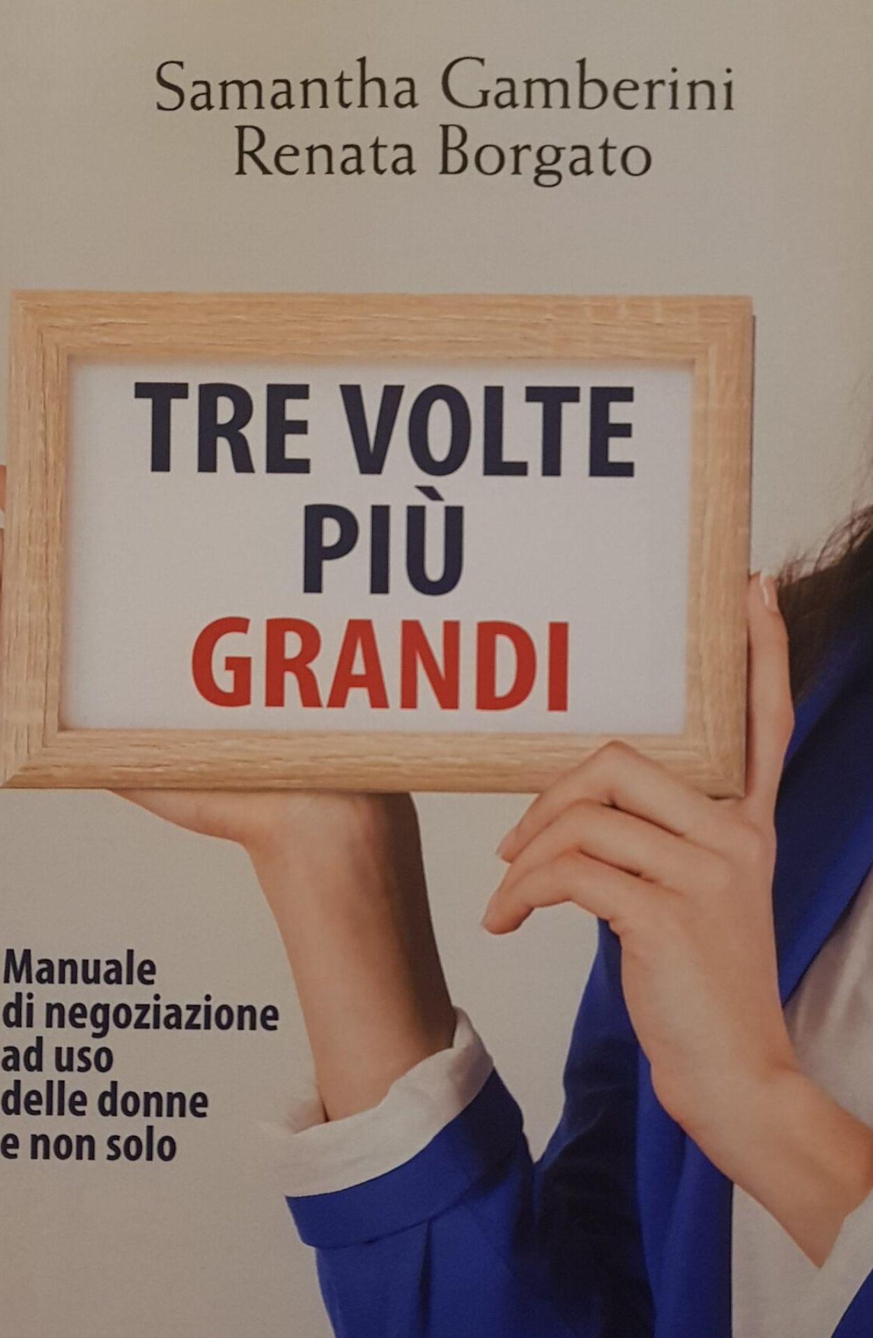 Copertina del ltre volte piu grandi di Samantha Gamberini)